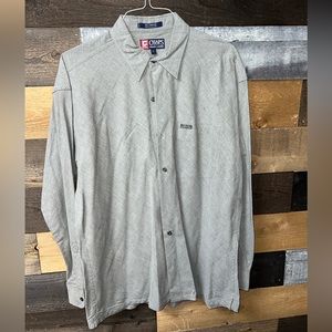 Chaps size large mens button down shirt